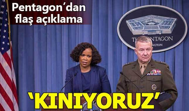 Pentagon: Türkiye'ye yönelik saldırıları kınıyoruz