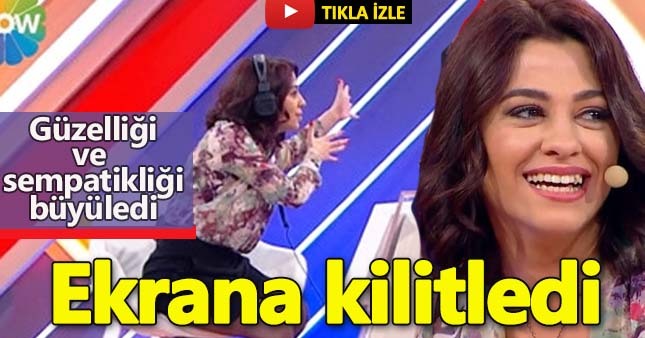 Piramit'e katılan yarışmacı herkesi büyüledi