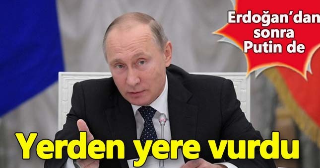 Putin AP'ye çok sert yüklendi!