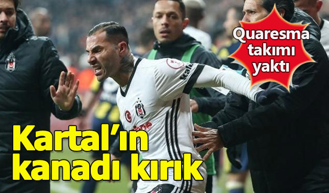 Quaresma'nın 5 maçlık cezası Beşiktaş'ı zora sokacak