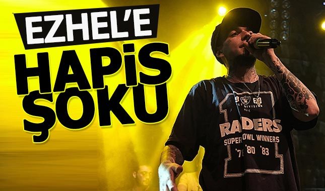 Rapçi Ezhel'e yine hapis şoku!