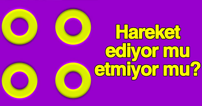 Resimler hareket ediyor mu etmiyor mu?