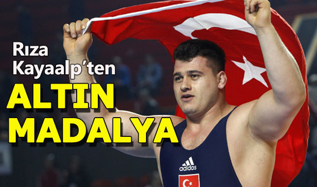 Rıza Kayaalp'ten Dünya Güreş Şampiyonası'nda altın madalya