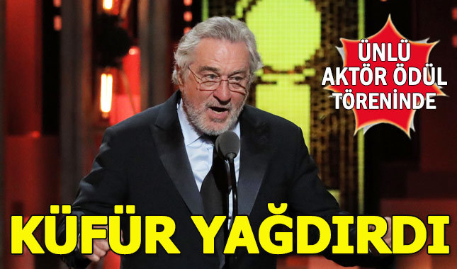 Robert De Niro, Donald Trump'a küfür yağdırdı
