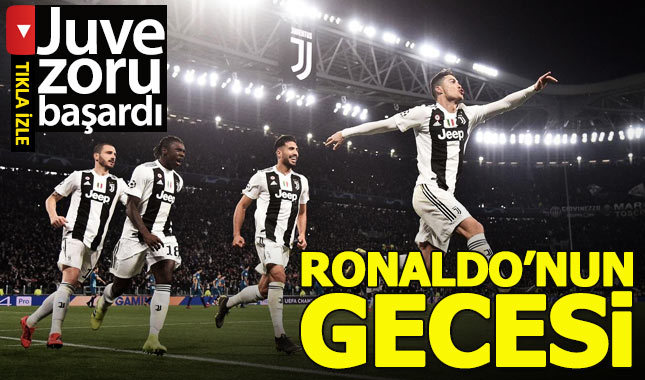 Ronaldo coştu, Juventus turladı (Juventus 3-0 Atletico Madrid Maç Özeti izle)