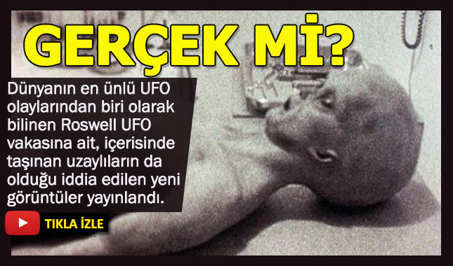 Roswell UFO vakasına ait yeni görüntüler - Ufolar ferçek mi?