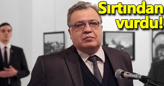 Rusya Büyükelçisi Karlov'a saldırı anının fotoğrafları