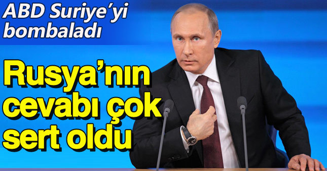 Rusya'dan ABD'ye "Suriye" suçlaması