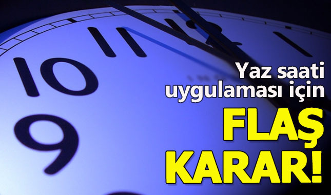 Saatler geri alınacak mı - Yaz saati uygulaması iptal mi olacak - Kış saati uygulaması gelecek mi