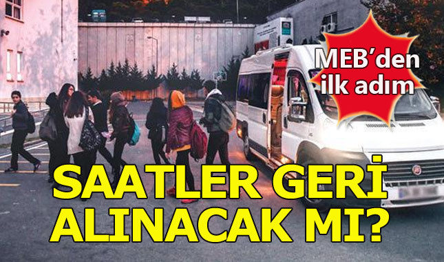Saatler geri alınacak mı? Okullarda dersler saat kaçta başlayacak? MEB'den açıklama