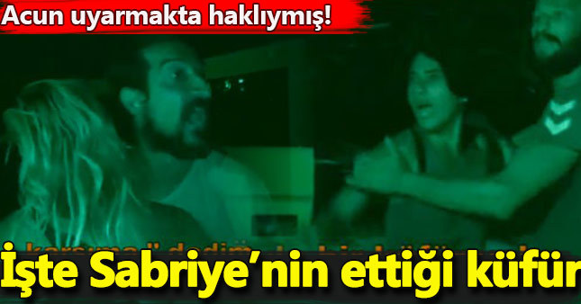 Sabriye, Serhat'a ne küfür etti? İşte sansürlenen o küfür