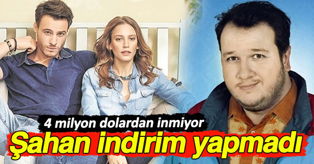 Şahan ünlü çifte indirim yapmadı