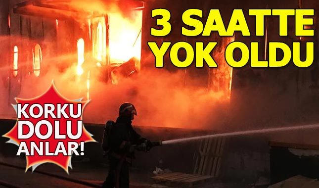 Sakarya'daki dev fabrika yangında kül oldu
