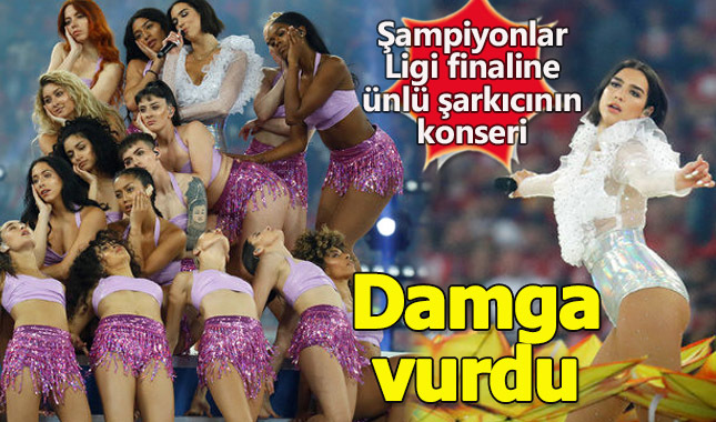 Şampiyonlar Ligi finalin'de Dua Lipa'nın gösterisi damga vurdu - Kimdir