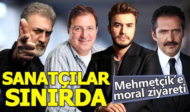 Sanatçılar Mehmetçik'e destek için sınırda