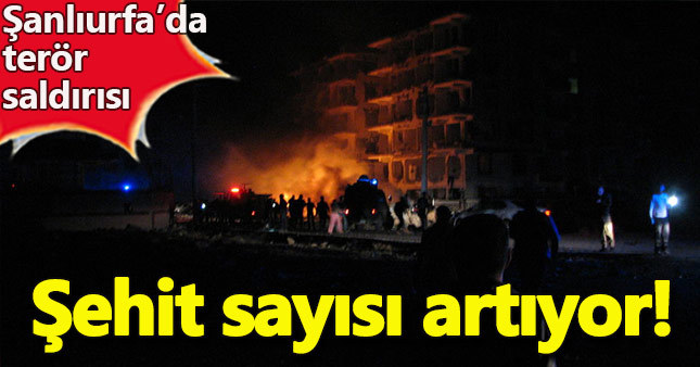 Şanlıurfa'da bombalı araçla saldırı