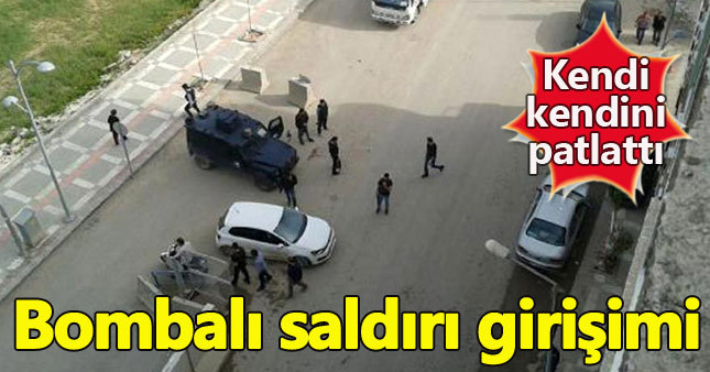 Şanlıurfa'da bombalı saldırı girişimi önlendi