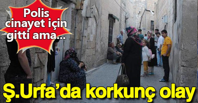 Şanlıurfa'da kan donduran olay!