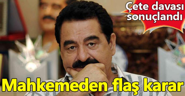 "Sauna Çetesi" davasında Tatlıses için flaş karar!
