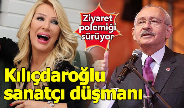 Seda Sayan Kılıçdaroğlu'nu sanatçı düşmanı ilan etti