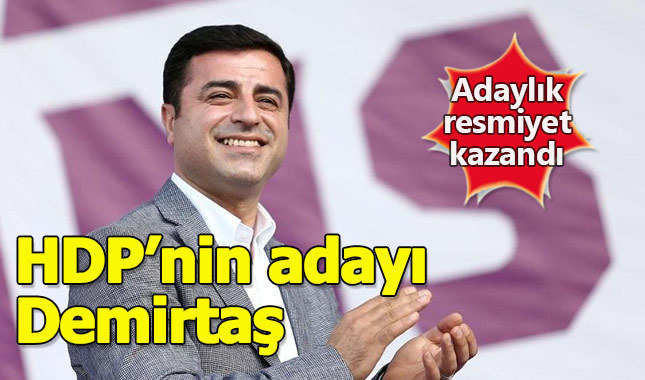 Selahattin Demirtaş HDP'nin Cumhurbaşkanı adayı oldu kimdir kaç yaşında neden cezaevinde?
