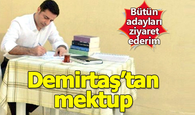 Selahattin Demirtaş, ikinci tura kalması durumunda bütün adayları ziyaret edeceğini söyledi
