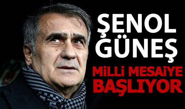 Şenol Güneş Milli Takım koltuğunu erken devralıyor