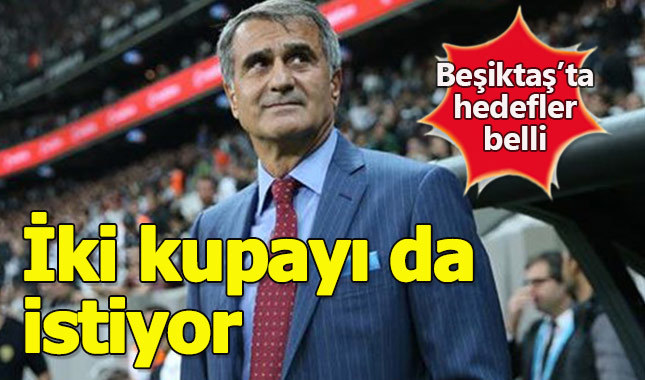 Şenol Güneş kupada da zafer istiyor