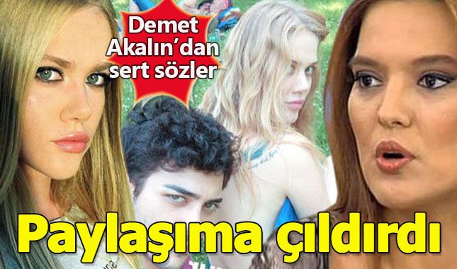Serel Yereli'nin üstsüz paylaşımına Demet Akalın'dan sert tepki
