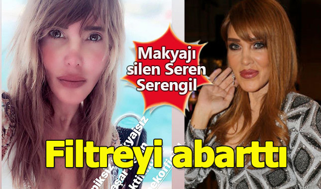 Seren Serengil'in makyajsız paylaşımı olay oldu