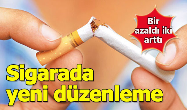 Sigaraya yeni vergi düzenlemesi
