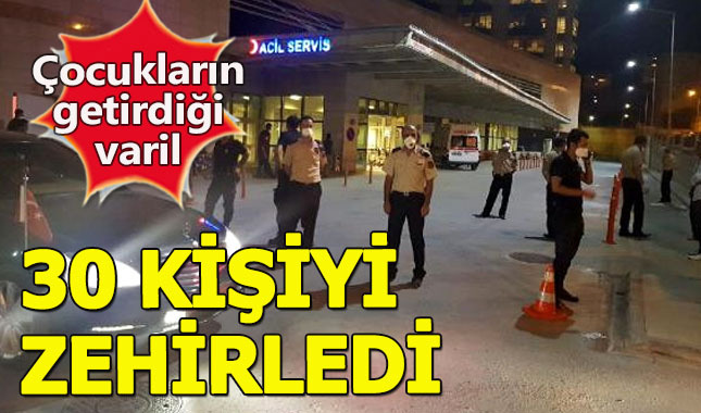 Siirt'te çocukların köye getirdiği varil 30 kişiyi hastanelik etti