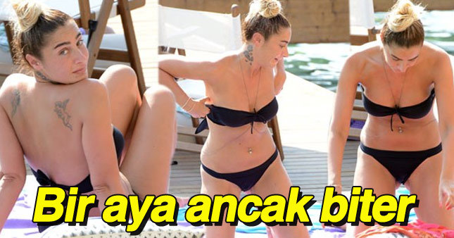 Sıla bu kez fiziğiyle hayran bıraktı