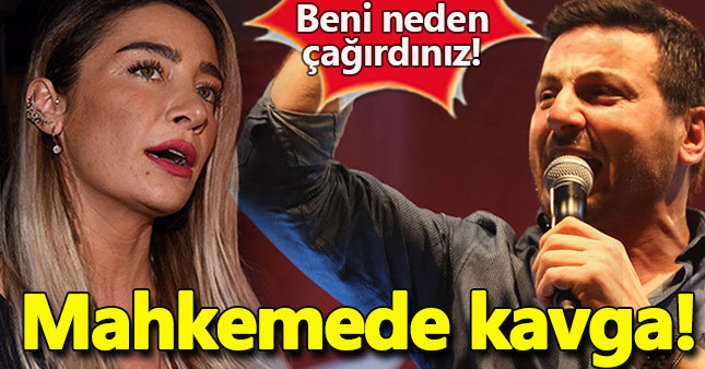 Sıla ve Davut Güloğlu’nun davasında kavga