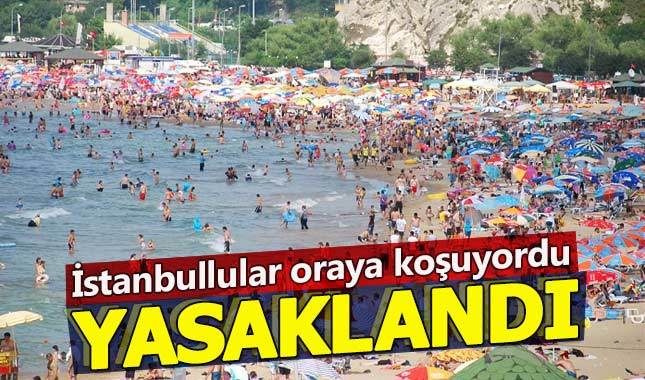 Şile'de denize girmek yasaklandı