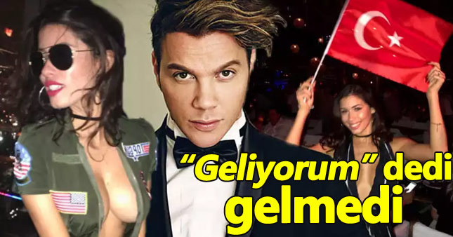 Sinan Akçıl sevgilisinden kazık yedi