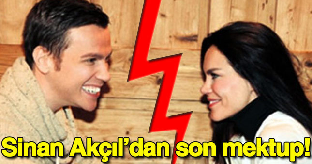Sinan Akçıl'dan Ebru Şallı'ya veda mektubu