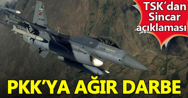 Sincar ve Karaçok'ta 70 terörist öldürüldü