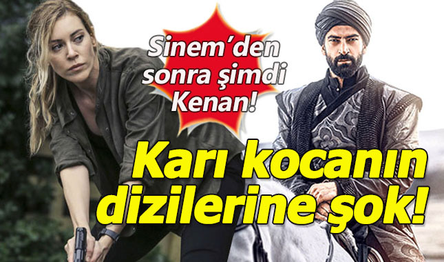 Sinem'den sonra Kenan'ın dizisi de şoku yaşadı!