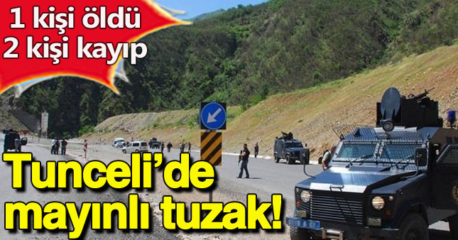 PKK'lılar sivil araca mayınla saldırdı