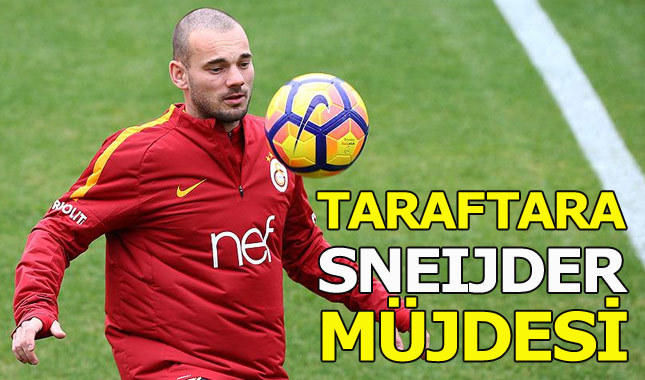 Sneijder Galatasaray'da kalıyor