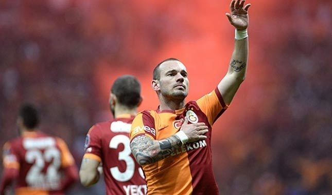 Sneijder'den Galatasaraylılara mesaj