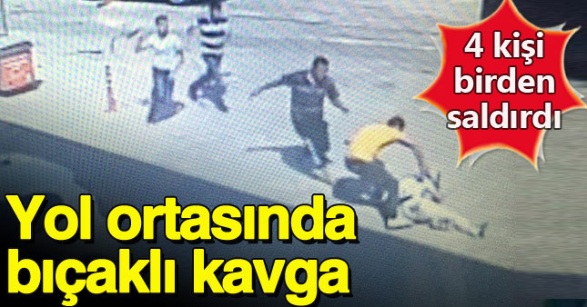 Sokak ortasındaki tartışma kanlı bitti