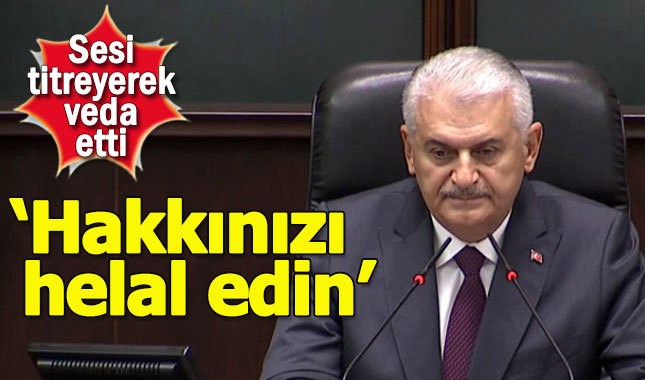 Son Başbakan Binali Yıldırım'dan duygusal veda
