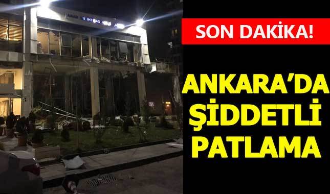 Son Dakika! Ankara'da şiddetli patlama! İşte nedeni...
