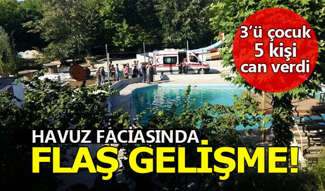 Son dakika... 5 kişinin öldüğü havuz faciasında flaş gözaltı! Sakarya Akyazı Haberleri