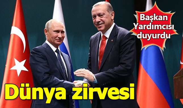 Cumhurbaşkanı Erdoğan ve Rusya Devlet Başkanı Putin dünya zirvesinde bir araya gelecek