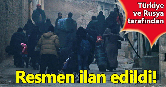 Son dakika haberi: Türkiye ile Rusya Halep için anlaşmaya vardı