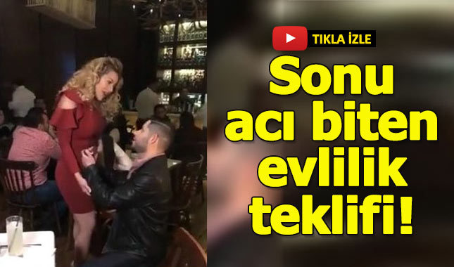 Sonu acı biten evlilik teklifi