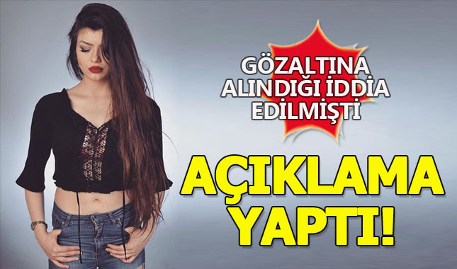 Sosyal medya fenomeni Simge'den açıklama